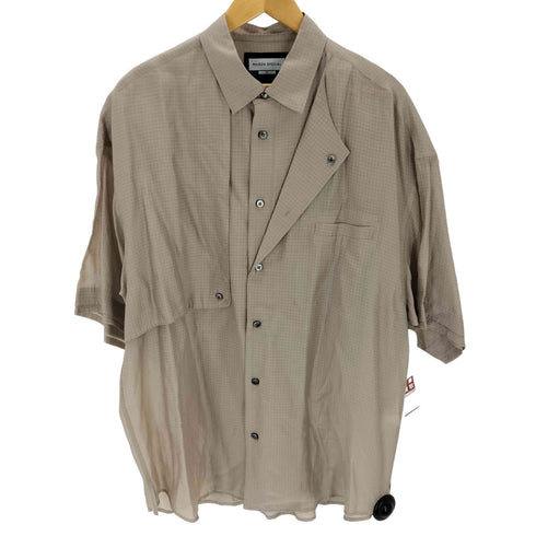メゾンスペシャル MAISON SPECIAL Prime-Over Layering Short Sleeve Shirt メンズ JPN:2