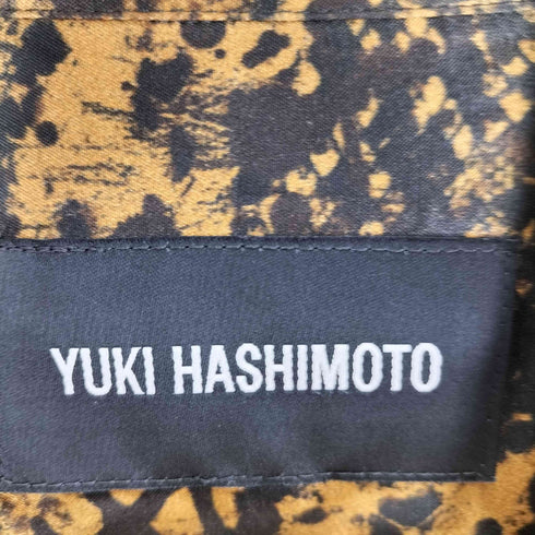 ユウキハシモト YUKI HASHIMOTO パイソンレーヨンシャツ メンズ JPN:48