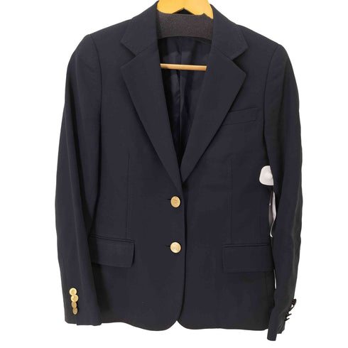アクアスキュータム AQUASCUTUM 金釦 2B テーラードジャケット レディース 6S
