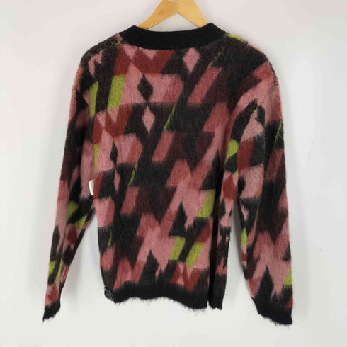 メゾンキツネ MAISON KITSUNE GRAPHIC MOHAIR JACQUARD JUMPER グラフィック モヘア ジャカード ジャンパー メンズ JPN:M