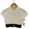 ティーバイアレキサンダーワン T by Alexander Wang Cheerleader Polo Top レディース JPN:XS