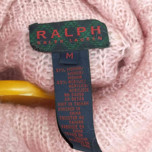 ラルフローレン RALPH LAUREN 90s モヘア混 タートルネックニット レディース JPN:M M