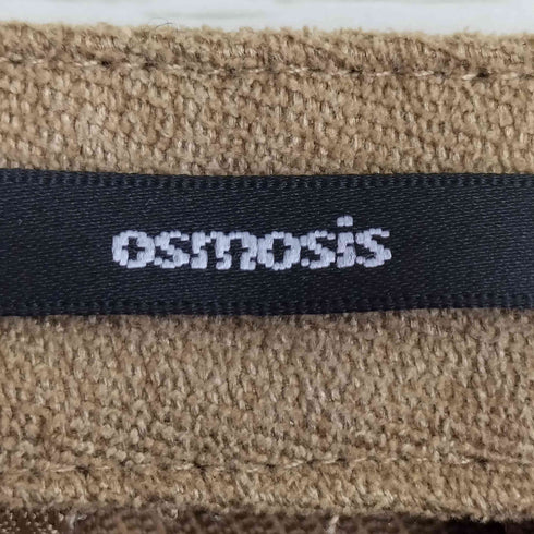 オズモーシス OSMOSIS ベルト付Aラインワンピース レディース ONE SIZE