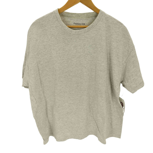 paper&ink バックプリントTシャツ メンズ