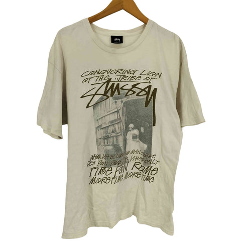 ステューシー Stussy 00S メキシコ製 FIRE PON ROME PHOTO TEE フォト Tシャツ メンズ import:L