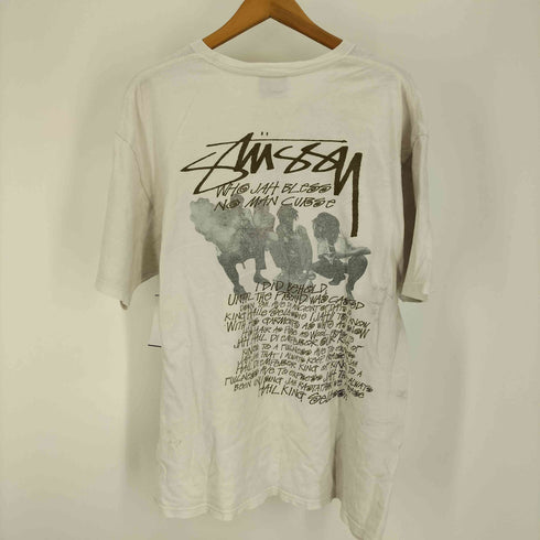 ステューシー Stussy 00S メキシコ製 FIRE PON ROME PHOTO TEE フォト Tシャツ メンズ import:L