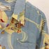 MAKANALEI 00S シルク 金魚 総柄 S/S アロハシャツ Y2K メンズ