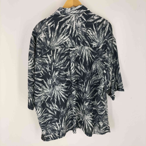 メゾンスペシャル MAISON SPECIAL Sheer Print Prime-Over Short Sleeve Open Collar Shirt メンズ JPN:2