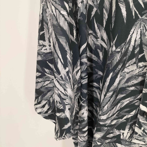 メゾンスペシャル MAISON SPECIAL Sheer Print Prime-Over Short Sleeve Open Collar Shirt メンズ JPN:2