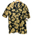 ギャップ Gap 00S リネン混 花柄 S/S コットン シャツ メンズ import:L