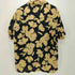 ギャップ Gap 00S リネン混 花柄 S/S コットン シャツ メンズ import:L