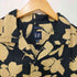 ギャップ Gap 00S リネン混 花柄 S/S コットン シャツ メンズ import:L