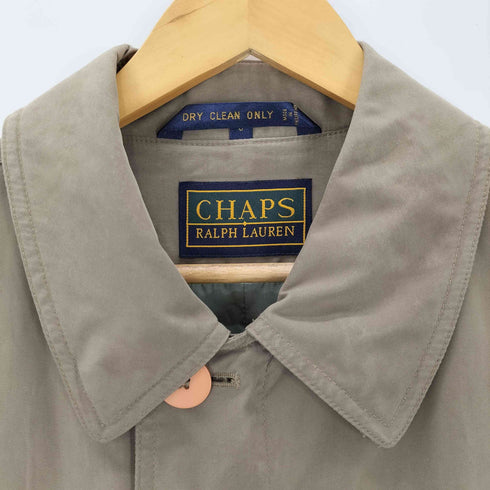 チャップスラルフローレン CHAPS RALPH LAUREN 90s 比翼 ステンカラーコート メンズ JPN:S