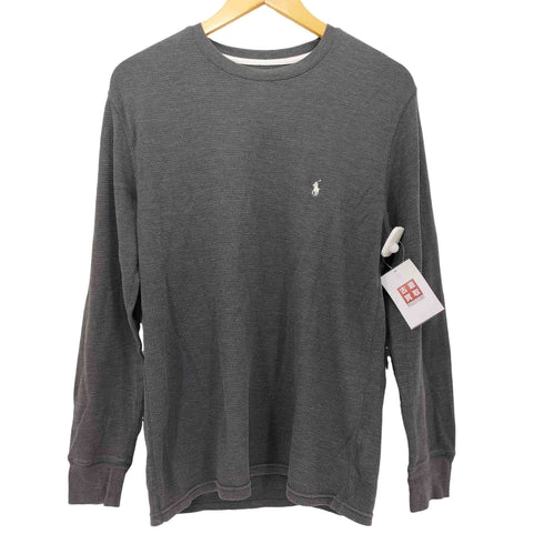 ポロラルフローレン POLO RALPH LAUREN ポニー刺繍 L/S ワッフル Tシャツ メンズ import:M