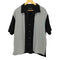 MILANA BAY 90S 2トーン オープンカラー 白ステッチ キューバシャツ S/S メンズ JPN:XL