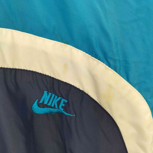 ナイキ NIKE 90s 銀タグ マルチカラー トラックジャケット フード収納 メンズ JPN:L