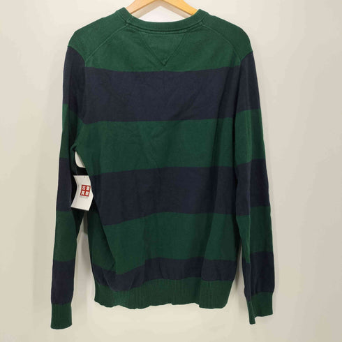 トミーヒルフィガー TOMMY HILFIGER ボーダー L/S コットン ニット メンズ L/G