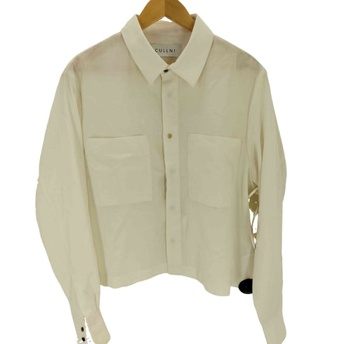 クルニ CULLNI Stripe Twill Square Pocket Shirt シャツ メンズ JPN:2