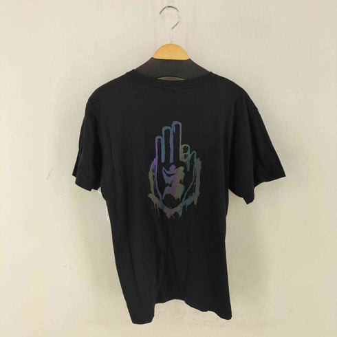 両面プリント バンドTシャツ メンズ