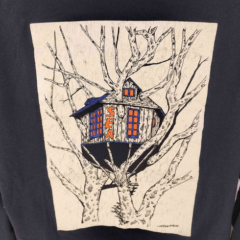 ウィンダンシー WIND AND SEA 袖スカルプリント 両面プリント L/S TEE メンズ JPN:S