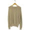 セントジョンズベイ STJOHNS BAY 00s ケーブルコットンニット メンズ import:M