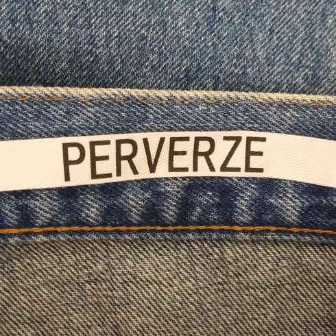 パーバーズ PERVERZE クラッシュデニムパンツ レディース JPN:0