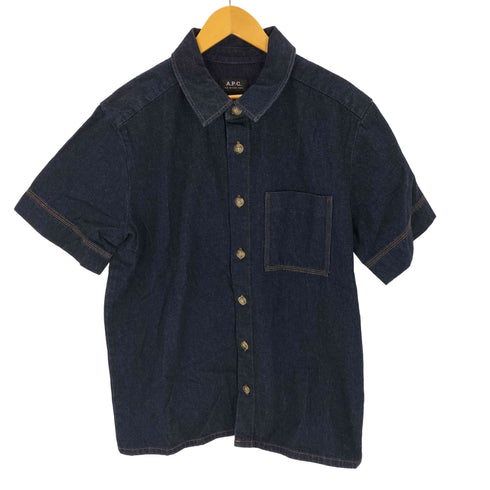 アーペーセー A.P.C. インディゴ デニムシャツ メンズ JPN:M