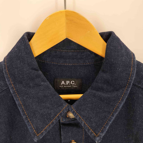 アーペーセー A.P.C. インディゴ デニムシャツ メンズ JPN:M