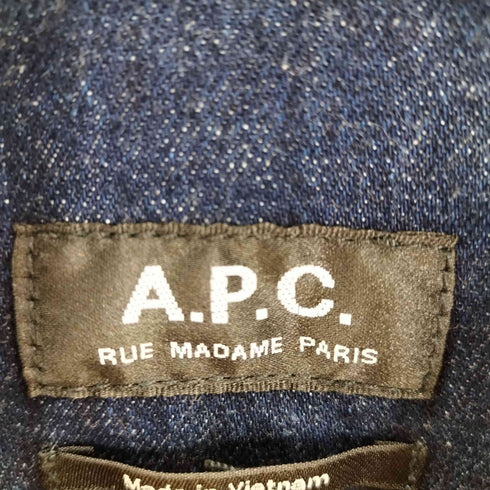 アーペーセー A.P.C. インディゴ デニムシャツ メンズ JPN:M