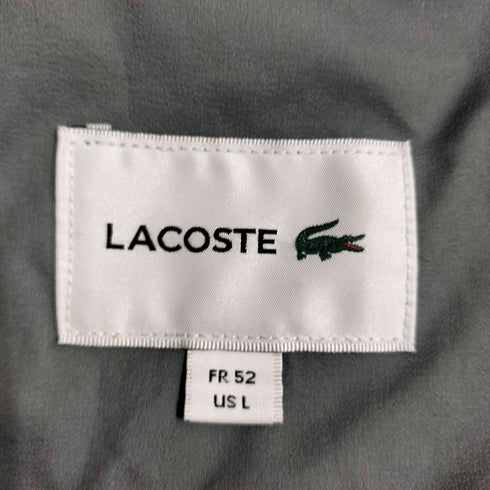 ラコステ LACOSTE 撥水透湿ハーフジッププルオーバージャケット メンズ import:L