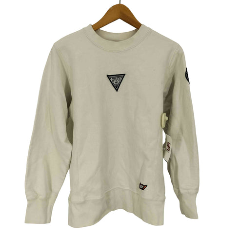 TRUSS ボディ HYOD 3/4 SLEEVE SHIRT EMBLEM 裏起毛 スウェット トレーナー メンズ import:M