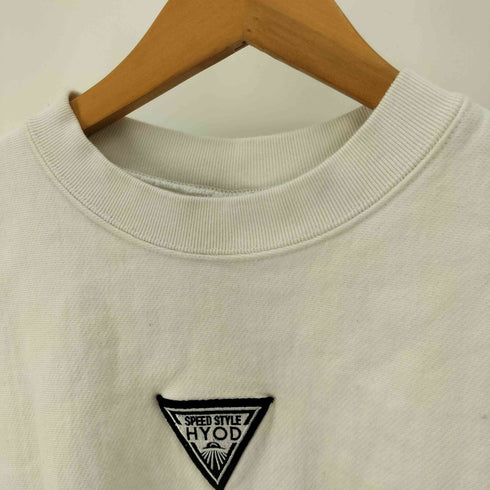 TRUSS ボディ HYOD 3/4 SLEEVE SHIRT EMBLEM 裏起毛 スウェット トレーナー メンズ import:M