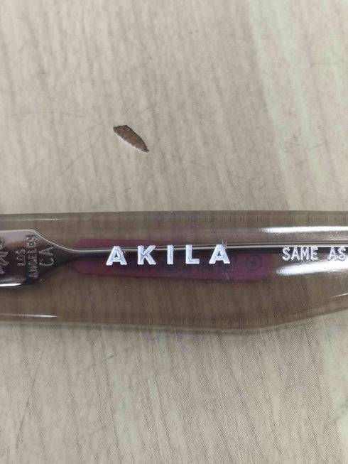 AKILA JUBILEE クリアフレームサングラス メンズ