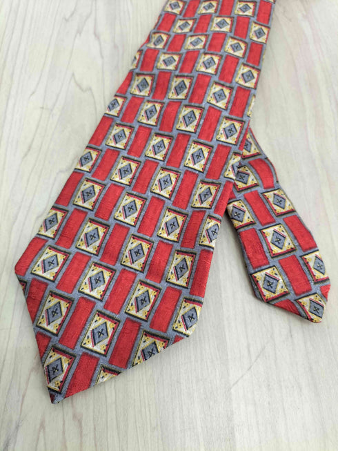 ジバンシィ GIVENCHY MONSIEUR 総柄シルクネクタイ メンズ