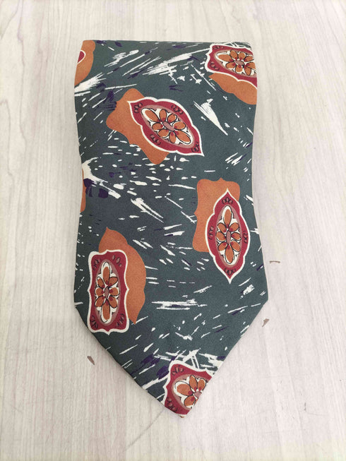 ジバンシィ GIVENCHY MONSIEUR 総柄シルクネクタイ メンズ