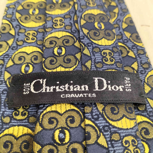 クリスチャンディオール Christian Dior ジャガード織総柄ネクタイ メンズ