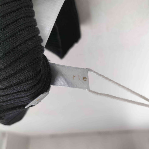 リエンダ rienda 21AW ショルダーダブルフリルKnit TOP レディース FREE