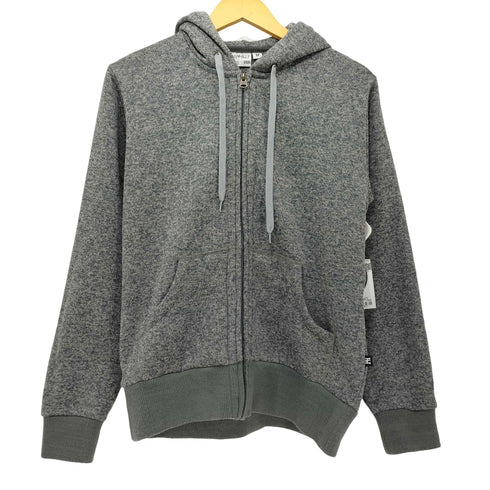 ヒステリックグラマー HYSTERIC GLAMOUR WOMAN LOGO刺繍PK フリース ジップアップ パーカー メンズ import:M