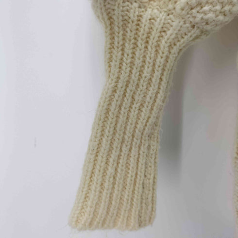 エピヌ epine arm volume cable knit レディース