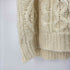 エピヌ epine arm volume cable knit レディース