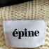 エピヌ epine arm volume cable knit レディース