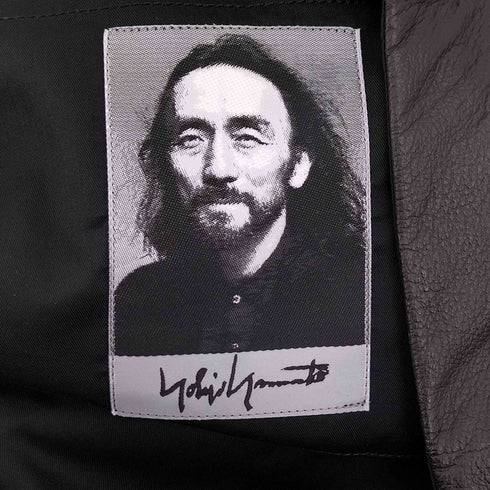 ヨウジヤマモト Yohji Yamamoto NOVELTY COW LEATHER TOTE BAG メンズ