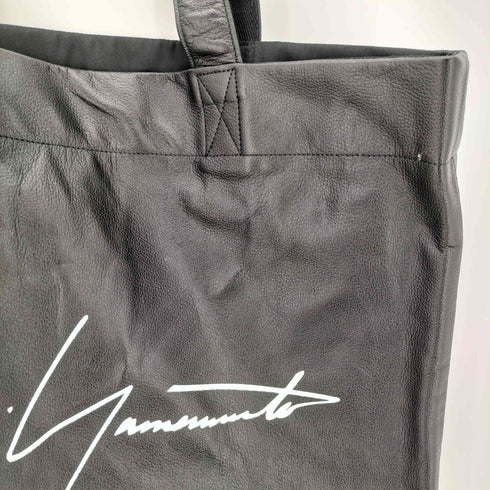 ヨウジヤマモト Yohji Yamamoto NOVELTY COW LEATHER TOTE BAG メンズ
