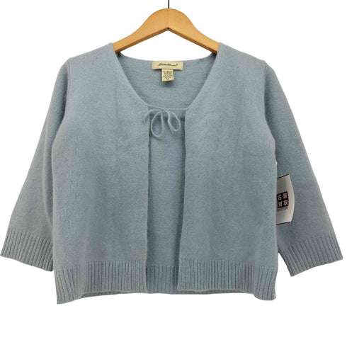 エディーバウアー Eddie Bauer アンゴラ混 カーディガン レディース import:XS