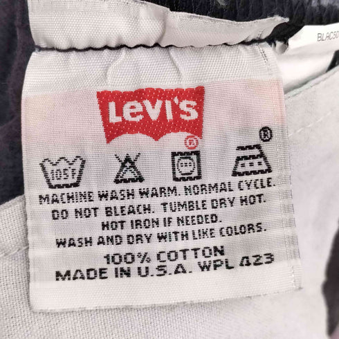 リーバイス Levis 90s USA製 501 ブラックデニムパンツ メンズ 28x32