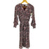 リリーブラウン Lily Brown 22AW ほぐしフラワーサテンプリーツOP レディース ONE SIZE