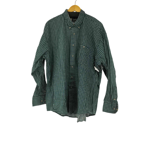 ラングラー Wrangler 90s twenty X 小紋柄 ボタンダウンシャツ メンズ XXL