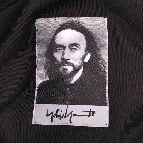 ヨウジヤマモト Yohji Yamamoto SIGNATURE LEATHER MINI TOTE BAG メンズ