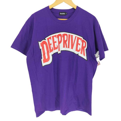 ディープリバー DEEPRIVER ロゴプリントTシャツ メンズ JPN:XL