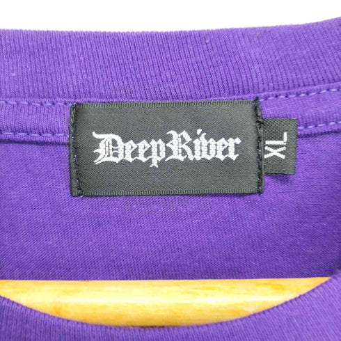 ディープリバー DEEPRIVER ロゴプリントTシャツ メンズ JPN:XL